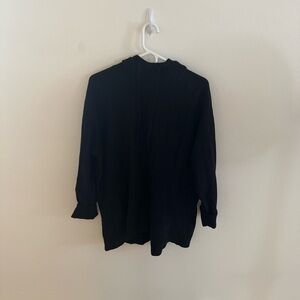 Banana Republic Black Hooded Sweater